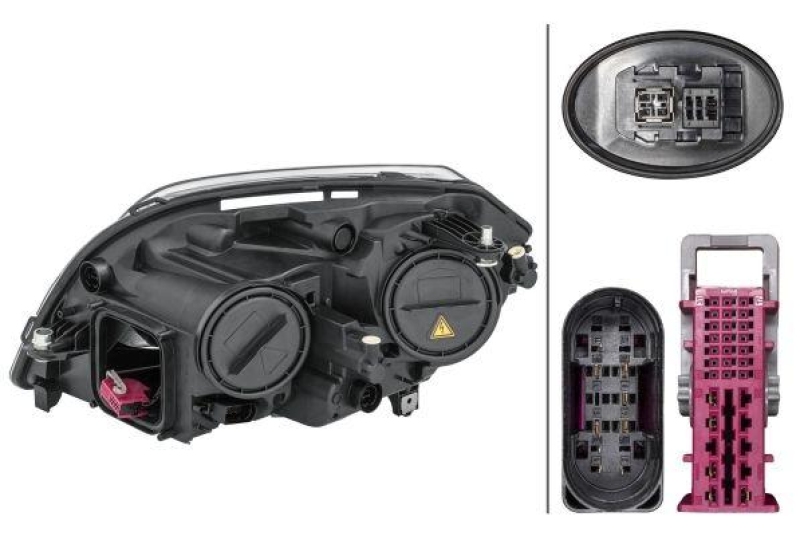 HELLA 1ZS 354 878-141 Heckscheinwerfer rechts Bi-Xenon MB