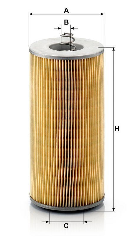 MANN-FILTER H 12 110/2 x &Ouml;lfilter f&uuml;r Mercedes-Benz