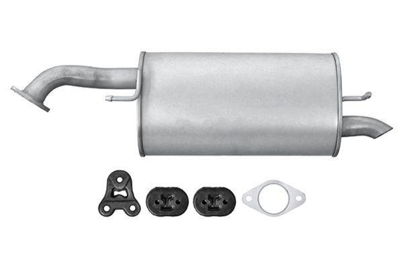 HELLA 8LD 366 028-391 Endschalldämpfer CHEVROLET;DAEWOO