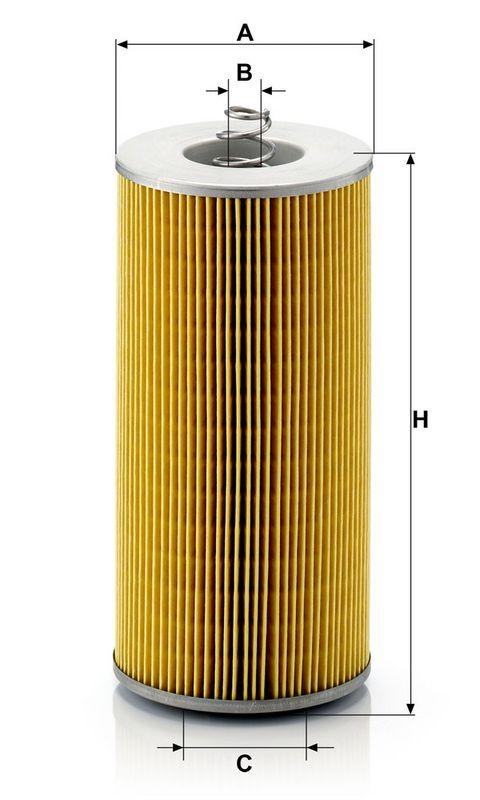 MANN-FILTER H 12 110/3 &Ouml;lfilter f&uuml;r MAN