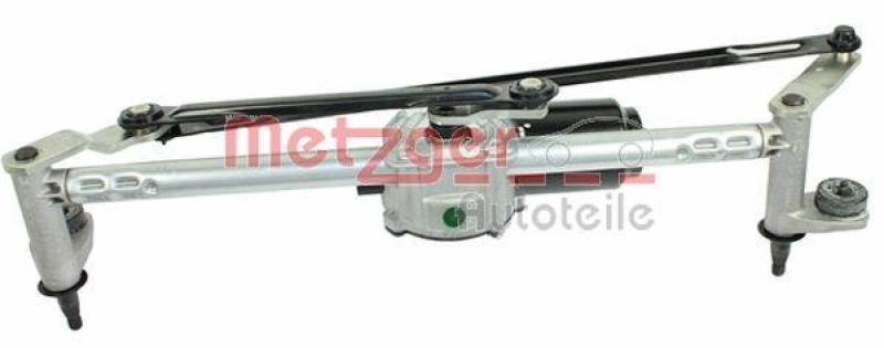 METZGER 2190778 Wischergestänge Mit Motor für SEAT/SKODA vorne