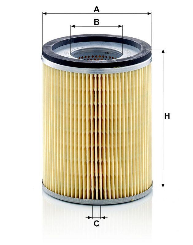 MANN-FILTER H 1366 x &Ouml;lfilter f&uuml;r Mercedes-Benz