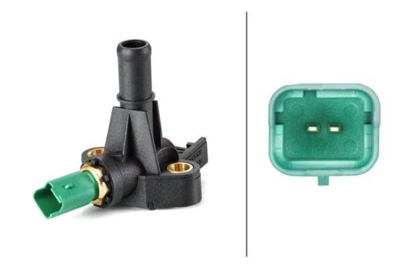 HELLA 6PT 009 309-431 Sensor, K&uuml;hlmitteltemp. f&uuml;r FIAT