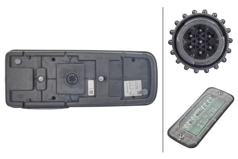 HELLA 2VD 012 381-351 Heckleuchte LED