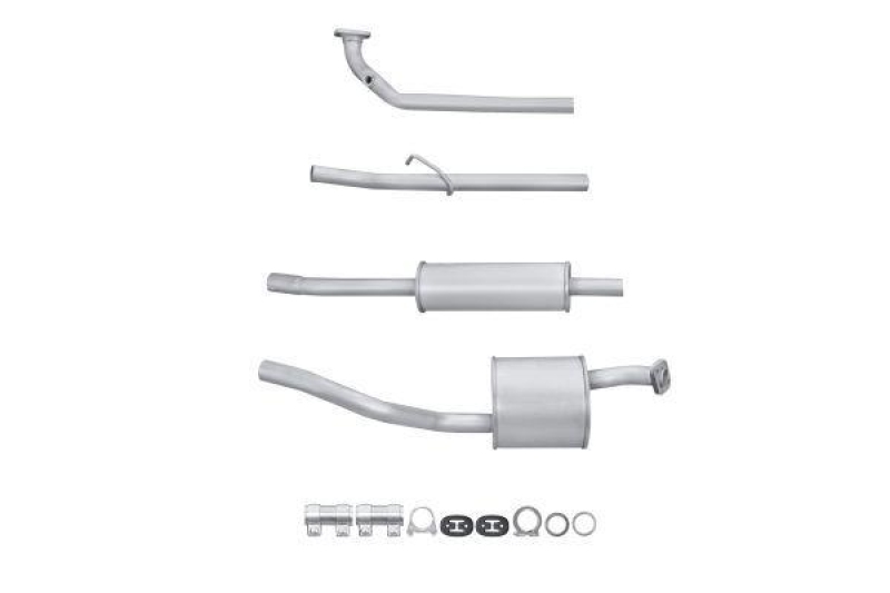 HELLA 8LD 366 028-431 Endschalld&auml;mpfer DAIHATSU