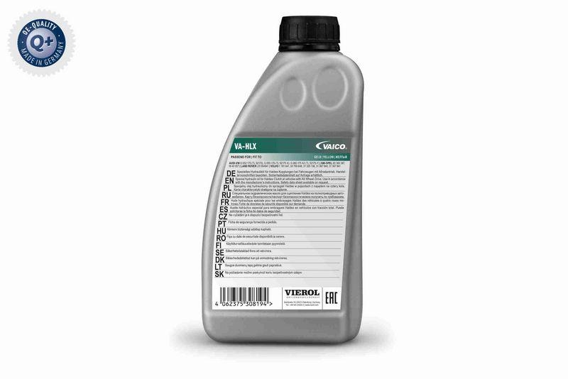 VAICO V60-0450 &Ouml;l, Lamellenkupplung-Allradantrieb Haldex Gen 2-5 0,85 L