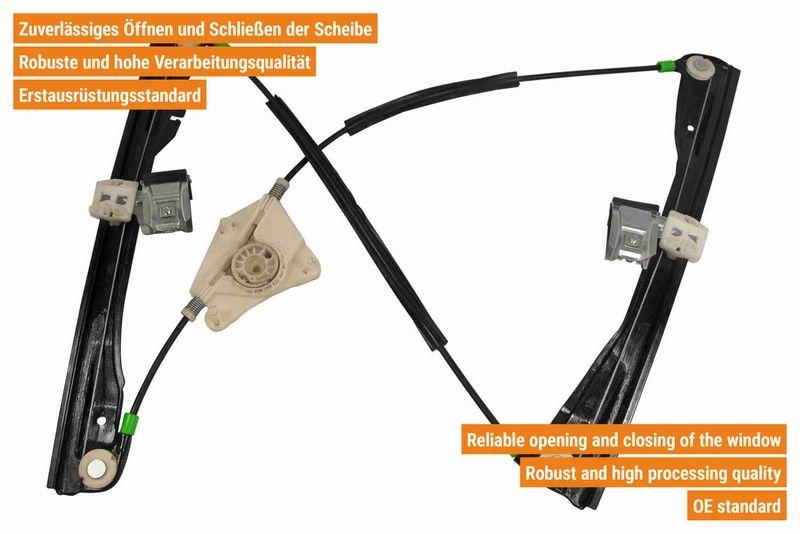 VAICO V10-2181 Fensterheber elektrisch 4-Türig vorne links für SEAT