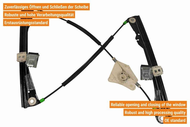 VAICO V10-2182 Fensterheber elektrisch 4-Türig vorne rechts für SEAT