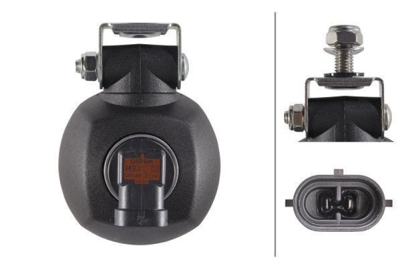 HELLA 1G0 996 176-131 AScheinwerfer Modul 70 Halogen