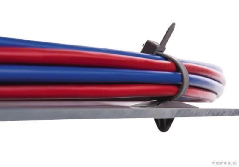 HERTH+BUSS 50266603 Spreizanker, Kabelbinder 4,6 x 190 mm, PA 4.6 grau