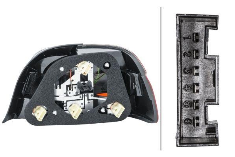HELLA 2VP 008 272-211 Heckleuchte links Hybrid BMW