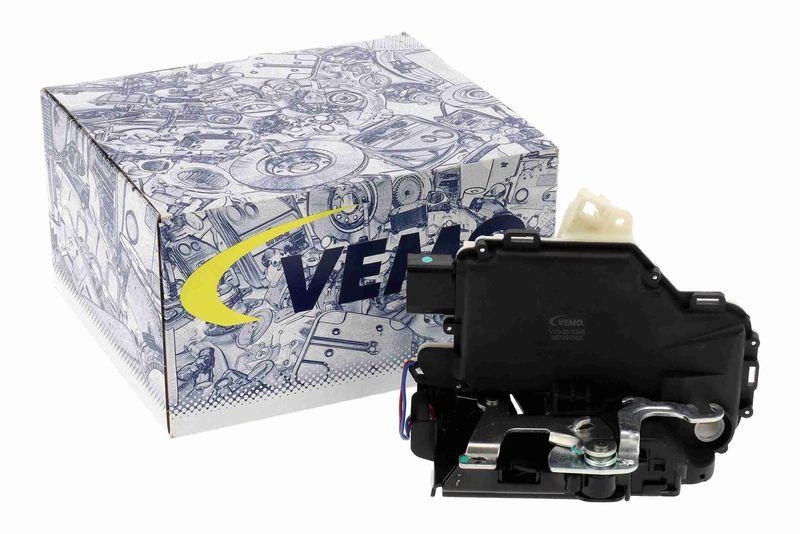 VEMO V10-85-6346 Türschloss vorne, links mit Zvr für SKODA