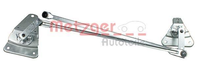 METZGER 2190872 Wischergestänge Ohne Motor für CITROEN/PEUGEOT vorne