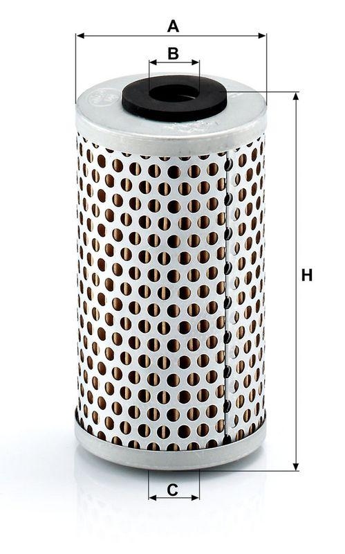 MANN-FILTER H 601/6 Hydraulik Lenkungsfilter f&uuml;r Mercedes-Benz