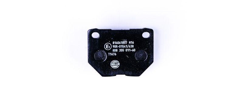 HELLA 8DB 355 011-601 Bremsbelagsatz, Scheibenbremsbelag f&uuml;r SUBARU