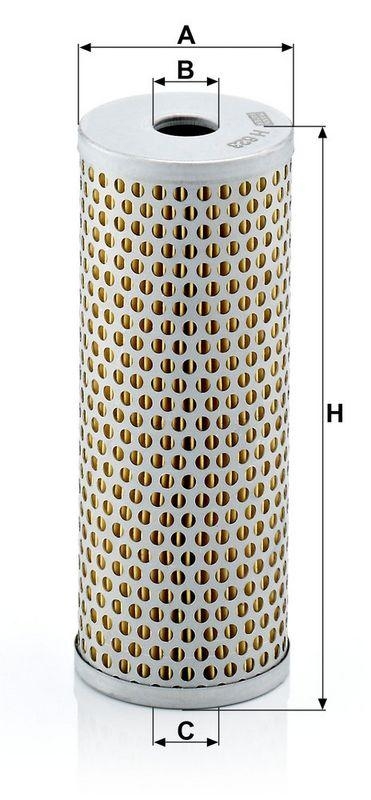 MANN-FILTER H 623 Hydraulik Lenkungsfilter f&uuml;r Mercedes-Benz