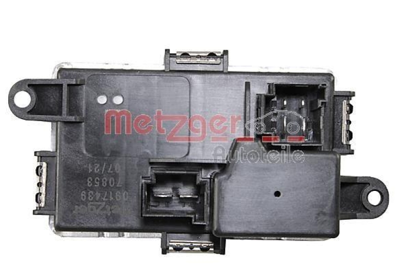 METZGER 0917439 Regler, Innenraumgebl&auml;se f&uuml;r MB