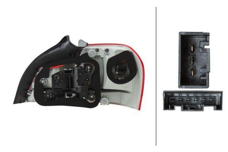 HELLA 2VP 010 756-211 Heckleuchte links Hybrid BMW