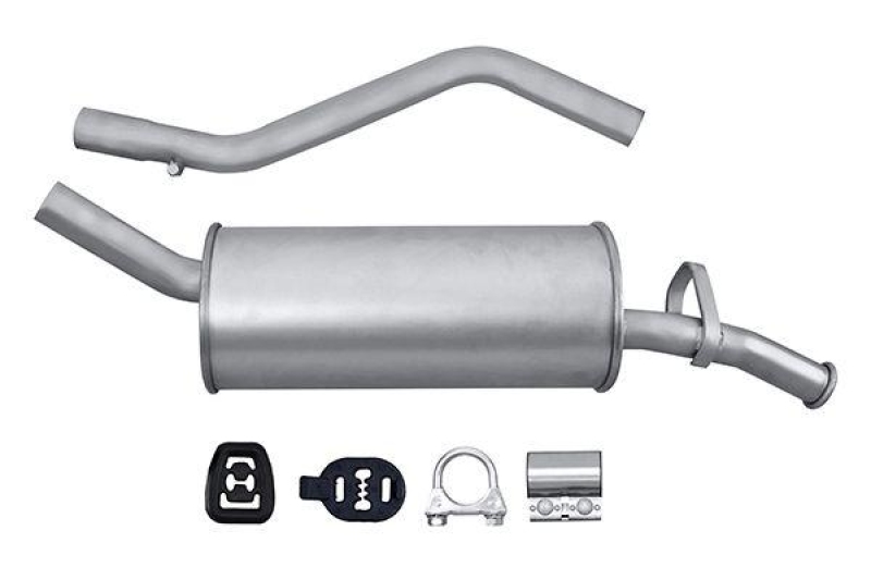 HELLA 8LD 366 028-621 Endschalldämpfer AUTOBIANCHI;FIAT