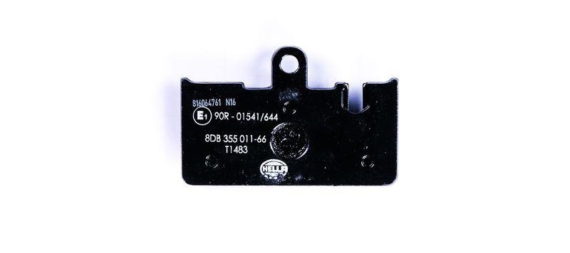 HELLA 8DB 355 011-661 Bremsbelagsatz, Scheibenbremsbelag f&uuml;r LEXUS LS (UCF30)