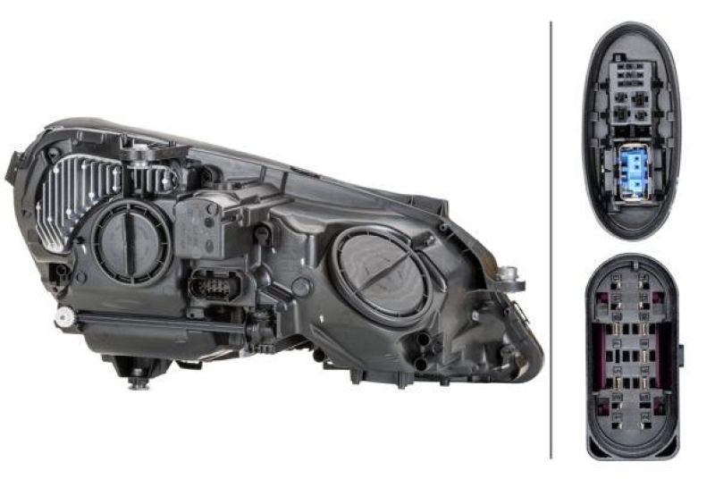 HELLA 1ZT 011 705-111 Heckscheinwerfer links Bi-Xenon MB