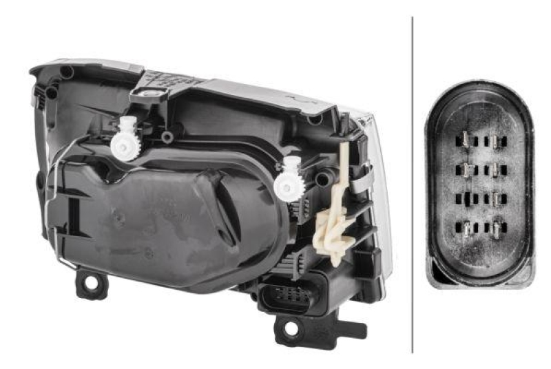 HELLA 1DF 963 709-061 Heckscheinwerfer rechts Halogen VW