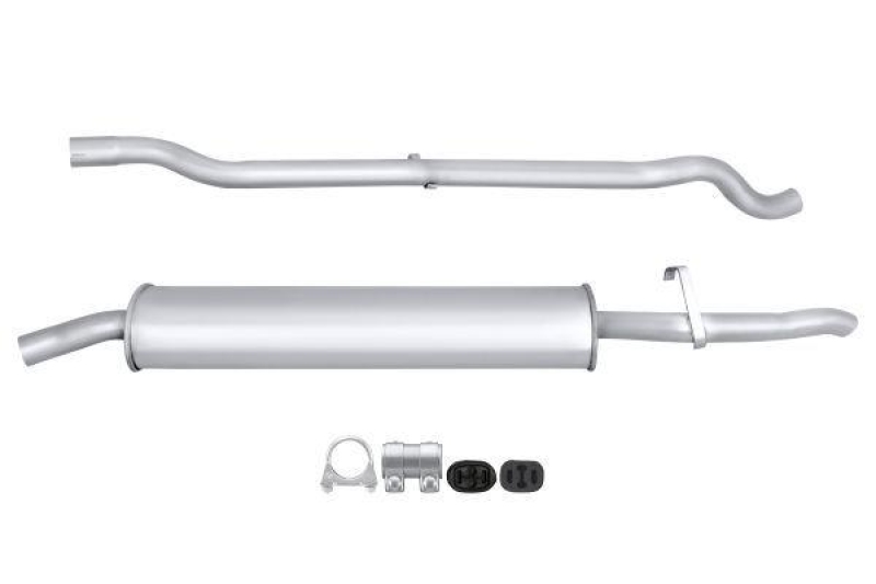 HELLA 8LD 366 028-651 Endschalldämpfer FIAT