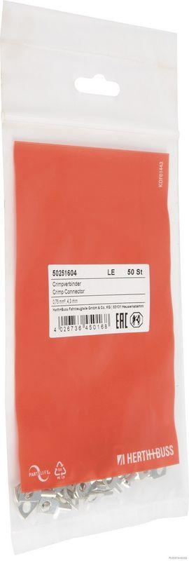 HERTH+BUSS 50251604 Quetschverbinder 0,75 mm&sup2;, &Oslash; 4,3 mm