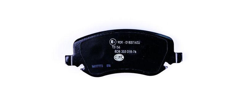 HELLA 8DB 355 018-761 Bremsbelagsatz, Scheibenbremsbelag f&uuml;r LANCIA THESIS (841_)