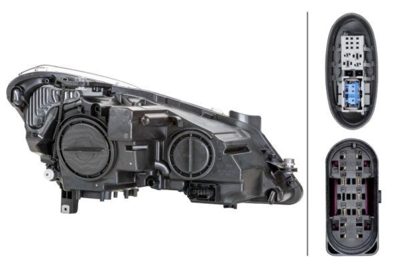 HELLA 1ZT 011 733-051 Heckscheinwerfer links Bi-Xenon MB