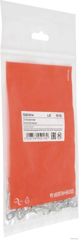 HERTH+BUSS 50251614 Quetschverbinder 1,5 mm², Ø 4,3 mm