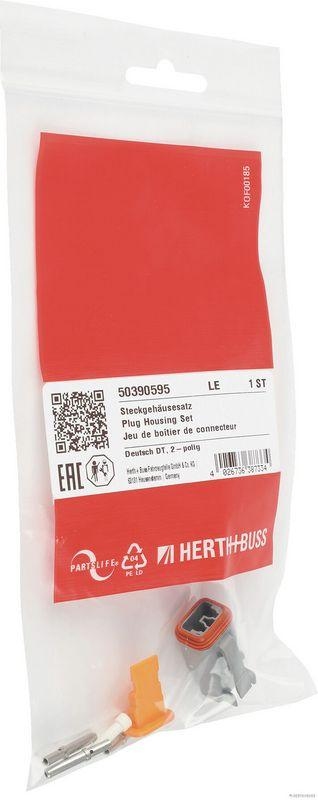 HERTH+BUSS 50390595 Steckgehäusesatz Deutsch DT, 2-polig