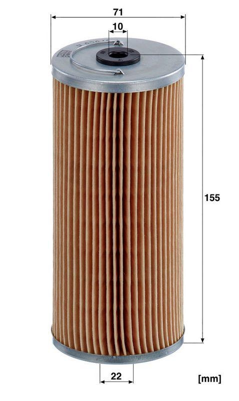 MANN-FILTER H 829/1 x &Ouml;lfilter f&uuml;r Mercedes-Benz