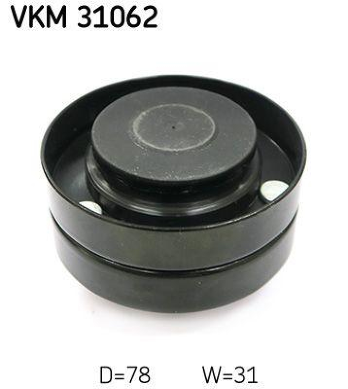 SKF VKM 31062 Umlenk-/F&uuml;hrungsrolle Keilrippenriemen