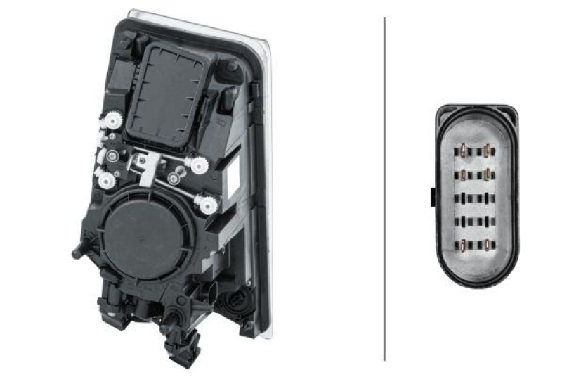 HELLA 1EL 010 478-091 Heckscheinwerfer links Halogen VOLVO