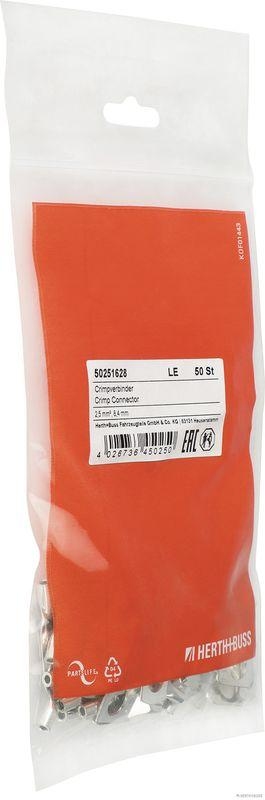 HERTH+BUSS 50251628 Quetschverbinder 2,5 mm&sup2;, &Oslash; 8,4 mm