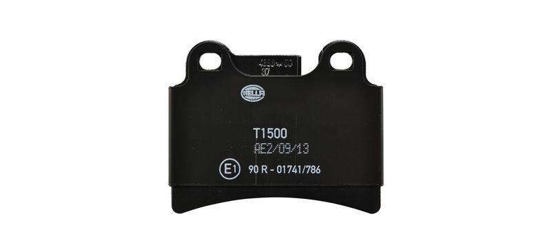 HELLA 8DB 355 011-861 Bremsbelagsatz, Scheibenbremsbelag f&uuml;r VW TOUAREG (7LA/6/7)