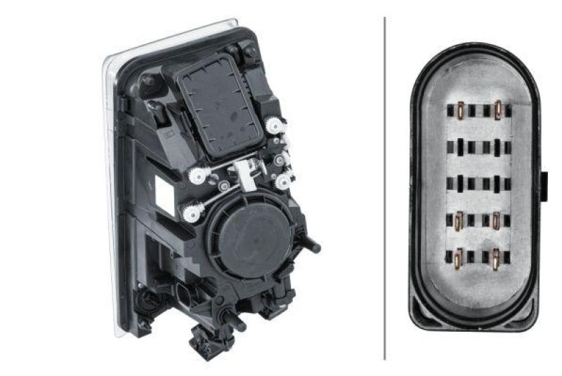HELLA 1EL 010 478-101 Heckscheinwerfer rechts Halogen VOLVO