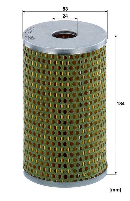 MANN-FILTER H 932/2 t &Ouml;lfilter f&uuml;r DAF