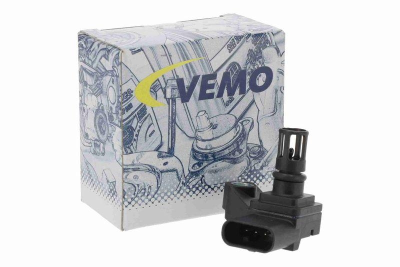 VEMO V40-72-0079 Sensor, Saugrohrdruck 4-Polig / mit Dichtring für OPEL