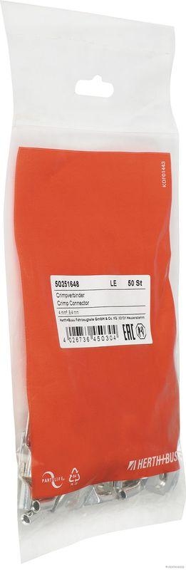 HERTH+BUSS 50251648 Quetschverbinder 4 mm&sup2;, &Oslash; 8,4 mm