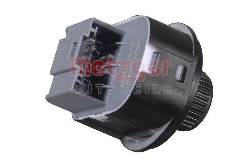 METZGER 09161124 Schalter, Spiegelverstellung für SKODA