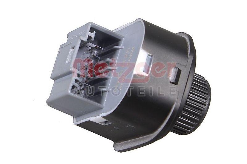 METZGER 09161125 Schalter, Spiegelverstellung für SKODA