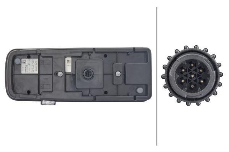 HELLA 2VP 012 381-381 Heckleuchte LED