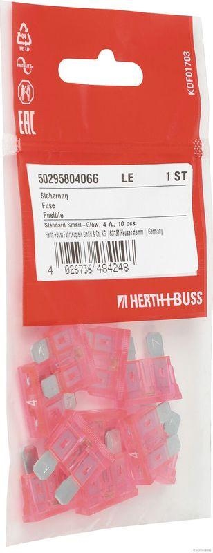 HERTH+BUSS 50295804066 Sicherung Standard Smart-Glow, 4 A, 10 pcs