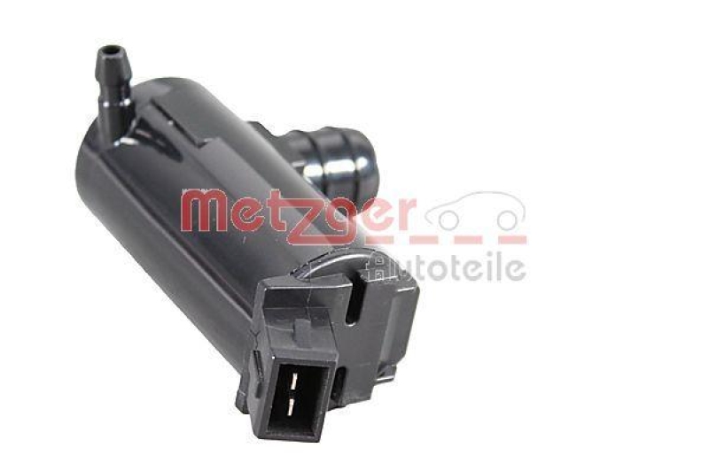 METZGER 2220031 Waschwasserpumpe, Scheibenreinigung f&uuml;r VOLVO vorne