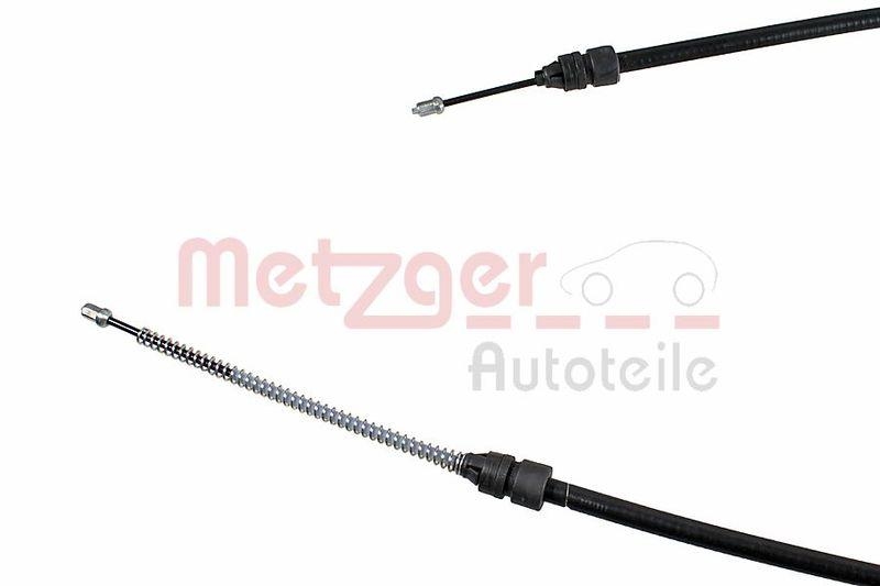 METZGER 17.9007 Seilzug, Feststellbremse f&uuml;r RENAULT hinten links/rechts