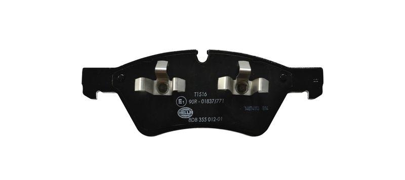 HELLA 8DB 355 012-011 Bremsbelagsatz, Scheibenbremsbelag f&uuml;r MB