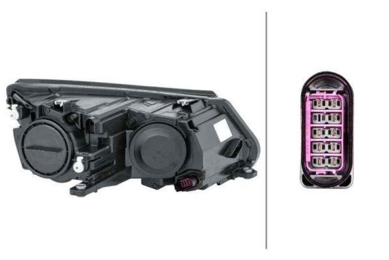 HELLA 1EL 010 749-211 Heckscheinwerfer links Halogen VW