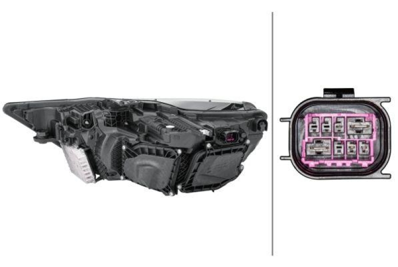 HELLA 1ZX 013 378-121 Heckscheinwerfer rechts LED AUDI